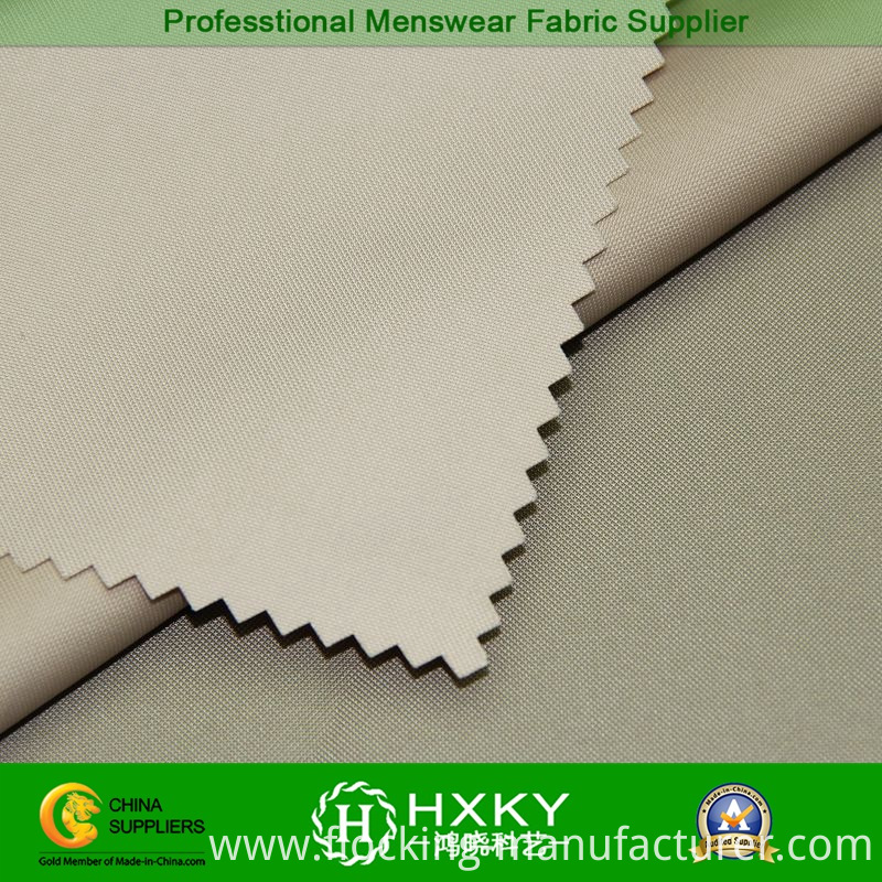 Memory Polyester Fabric for Men's Wind Coat or Jacket
